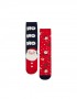 Χριστουγεννιάτικες Γυναικείες Κάλτσες 2 τεμ. Ysabel Mora Y12901 με σχέδια, ΚΟΚΚΙΝΗ-ΜΠΛΕ